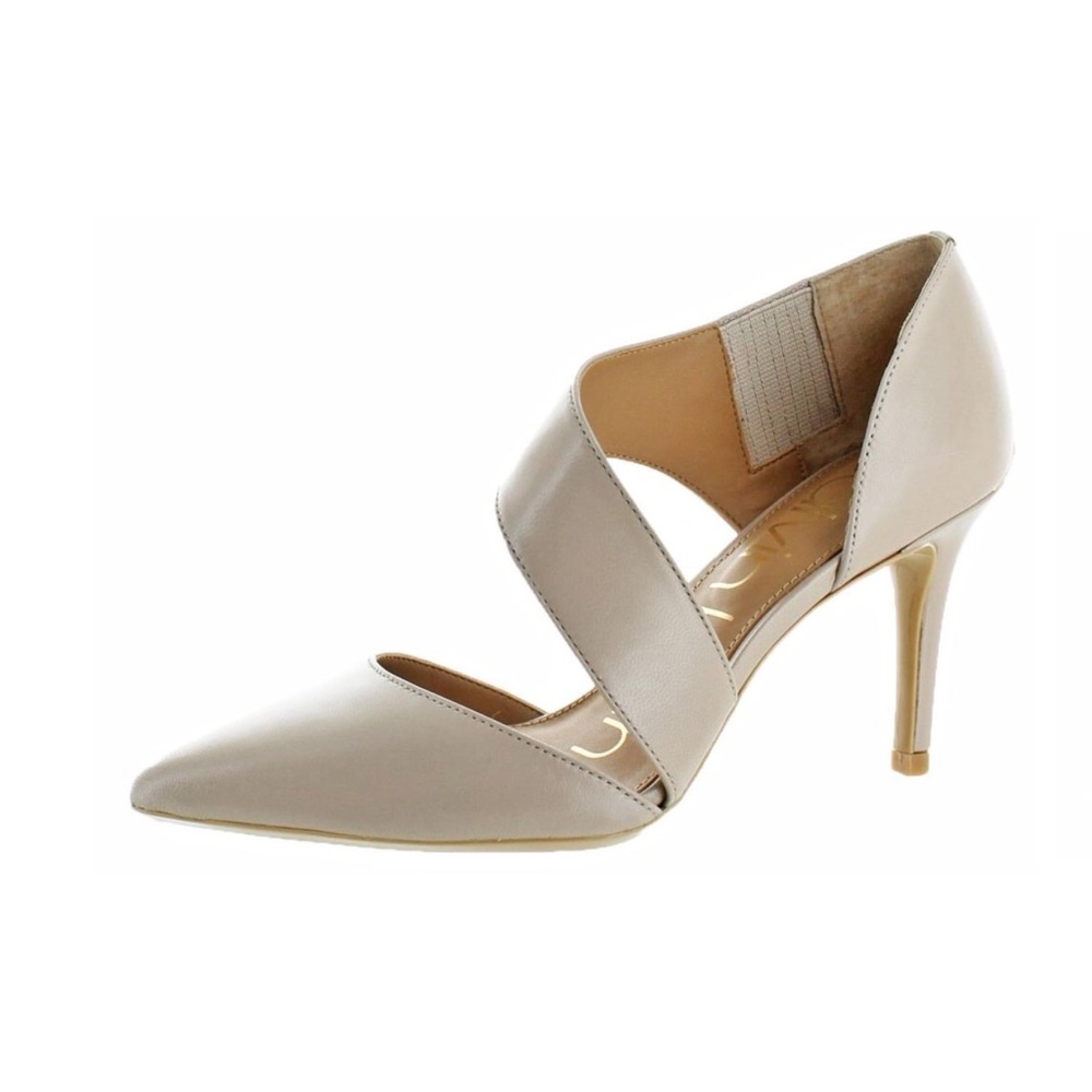 Calvin Klein Womens Gella Nude Dress Heels